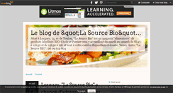 Desktop Screenshot of lorgues.lasourcebio.over-blog.com