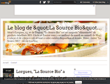 Tablet Screenshot of lorgues.lasourcebio.over-blog.com