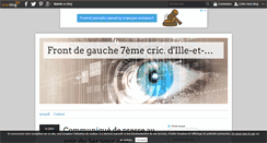 Desktop Screenshot of frontdegauchedinard.over-blog.com