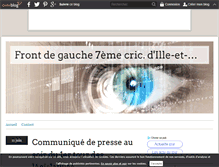 Tablet Screenshot of frontdegauchedinard.over-blog.com