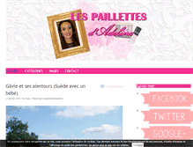 Tablet Screenshot of lespaillettesdadeline.over-blog.com