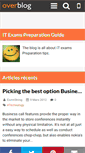 Mobile Screenshot of examstring.over-blog.com