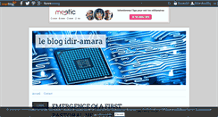 Desktop Screenshot of idir-amara.over-blog.com