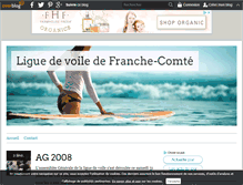 Tablet Screenshot of franchecomtevoile.over-blog.com