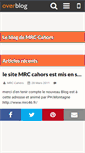 Mobile Screenshot of mrc-cahors.over-blog.fr