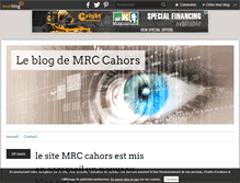 Tablet Screenshot of mrc-cahors.over-blog.fr