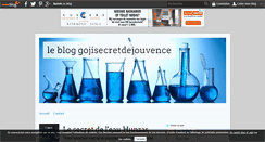 Desktop Screenshot of gojisecretdejouvence.over-blog.com