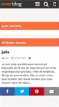 Mobile Screenshot of julia-escorte.over-blog.com