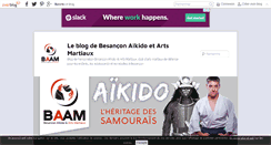 Desktop Screenshot of aikidobesancon.over-blog.com