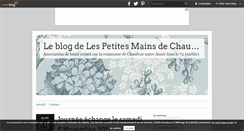Desktop Screenshot of les.petites.mains.de.chaufour.over-blog.fr