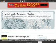 Tablet Screenshot of maisoncarton.over-blog.com