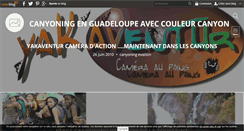 Desktop Screenshot of canyoning-guadeloupe.over-blog.com