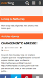 Mobile Screenshot of nathscrap.over-blog.fr