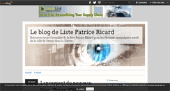 Desktop Screenshot of listepatricericard2008.over-blog.com