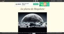 Desktop Screenshot of laplumedemagalune.over-blog.com