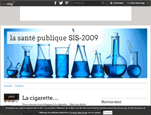 Tablet Screenshot of la-sante-publique.over-blog.com