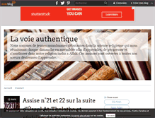 Tablet Screenshot of lavoieauthentique.over-blog.com