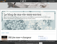 Tablet Screenshot of ma-vie-mes-envies.opalyne.over-blog.com