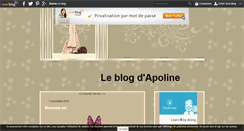 Desktop Screenshot of defilsenaiguilles.over-blog.com