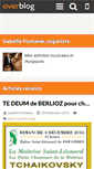 Mobile Screenshot of isabelle.fontaine.over-blog.com