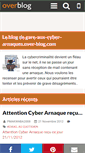 Mobile Screenshot of gare-aux-cyber-arnaques.over-blog.com