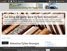 Tablet Screenshot of gare-aux-cyber-arnaques.over-blog.com