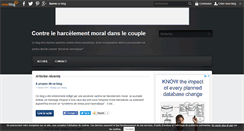 Desktop Screenshot of harcelement-moral.over-blog.com