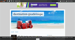 Desktop Screenshot of destination-guadeloupe.over-blog.com