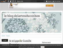 Tablet Screenshot of delartouducochon.over-blog.com