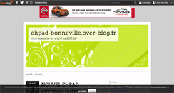 Desktop Screenshot of ehpad-bonneville.over-blog.fr