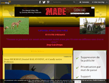 Tablet Screenshot of levriers-sport-velo-en-isere.over-blog.com