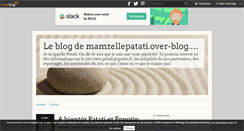 Desktop Screenshot of mamzellepatati.over-blog.com