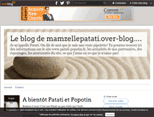 Tablet Screenshot of mamzellepatati.over-blog.com