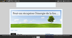 Desktop Screenshot of energieetfoudre.over-blog.com