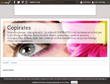 Tablet Screenshot of copirates.over-blog.fr