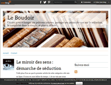 Tablet Screenshot of leboudoir.over-blog.com