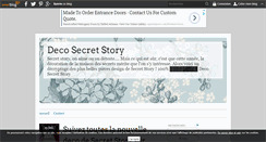 Desktop Screenshot of deco-secret-story.over-blog.com