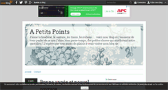 Desktop Screenshot of apetitspoints.over-blog.com