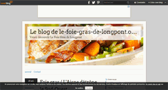 Desktop Screenshot of le-foie-gras-de-longpont.over-blog.com