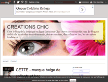 Tablet Screenshot of creationschic.over-blog.com