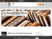 Tablet Screenshot of lesouriredesfilles.over-blog.com