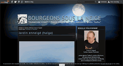 Desktop Screenshot of bourgeonssouslaneige.over-blog.com