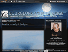 Tablet Screenshot of bourgeonssouslaneige.over-blog.com