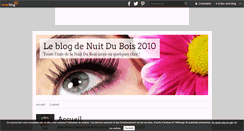 Desktop Screenshot of nuitdubois2010.over-blog.com