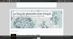 Desktop Screenshot of ghmodel.over-blog.fr