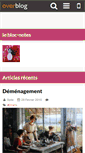 Mobile Screenshot of leblocnote.over-blog.com
