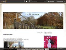 Tablet Screenshot of leblocnote.over-blog.com