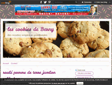 Tablet Screenshot of lescookiesdeberny.over-blog.com