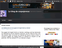 Tablet Screenshot of cequejeveux.over-blog.com