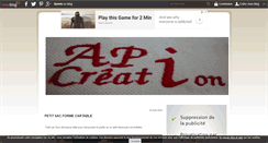 Desktop Screenshot of api-creation.over-blog.com